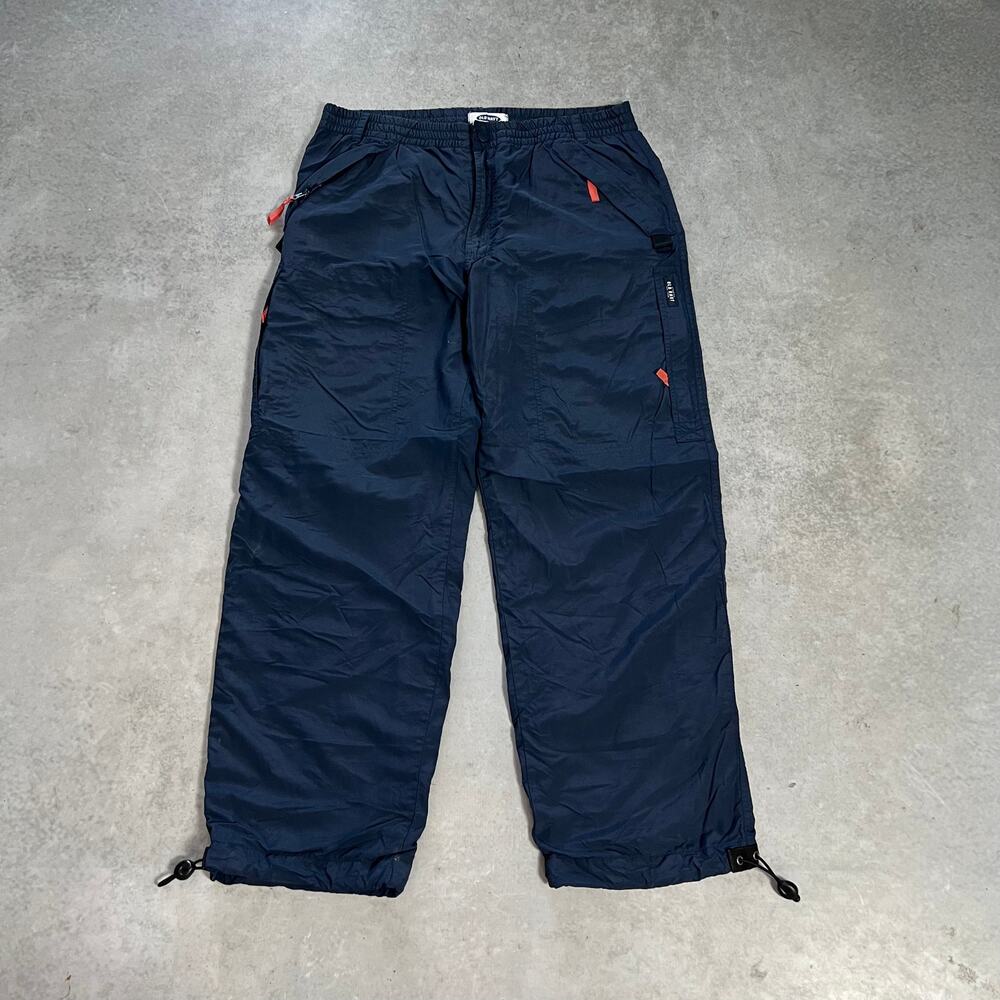 Old Navy Navy Paratrooper Cargo Pants Size Large Vintage 2000's Baggy Gorp